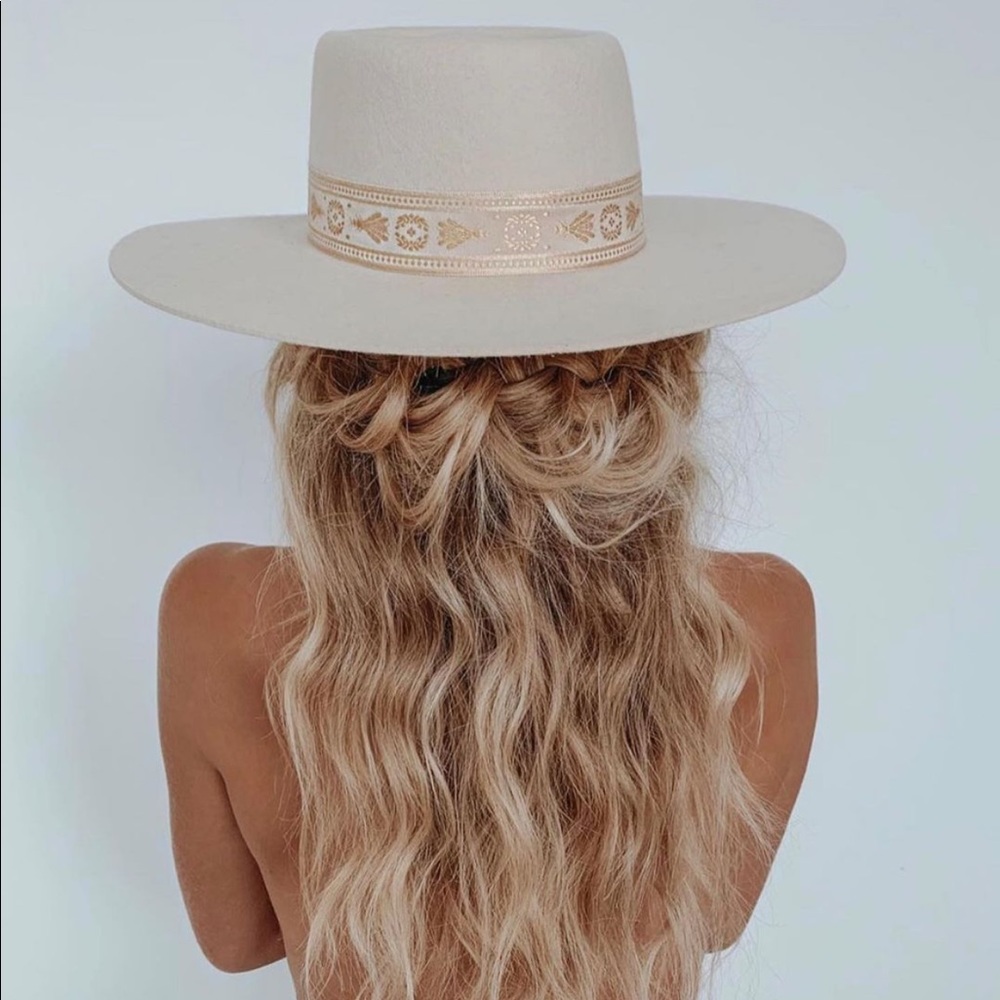 Lack of Color cream Juno Boater Hat